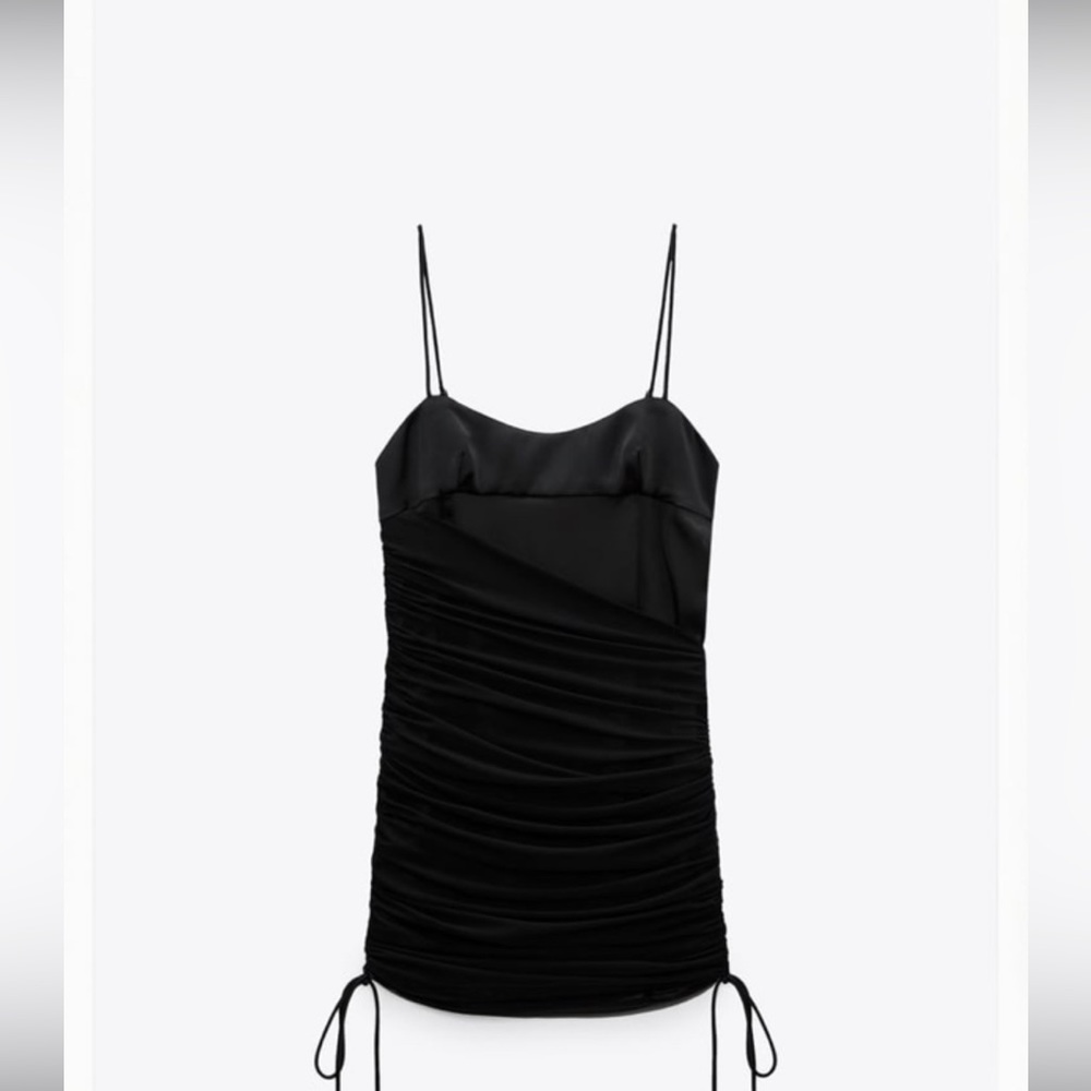 Zara new black mini dress